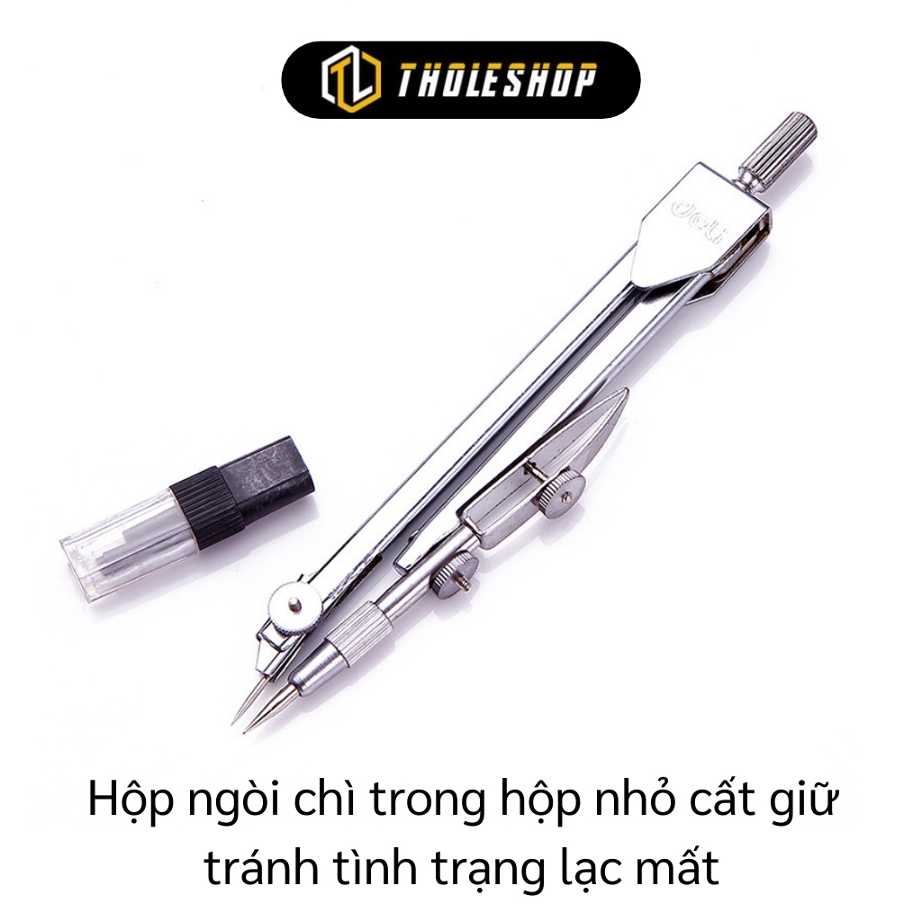 Compa Học Sinh - Compa Deli 8601 Thiết Kế Thoải Mái Có Độ Bền Cao, Đồ Dùng Học Tập 8510