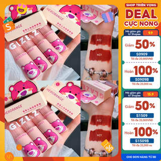 Son kem lì gấu dâu herorange