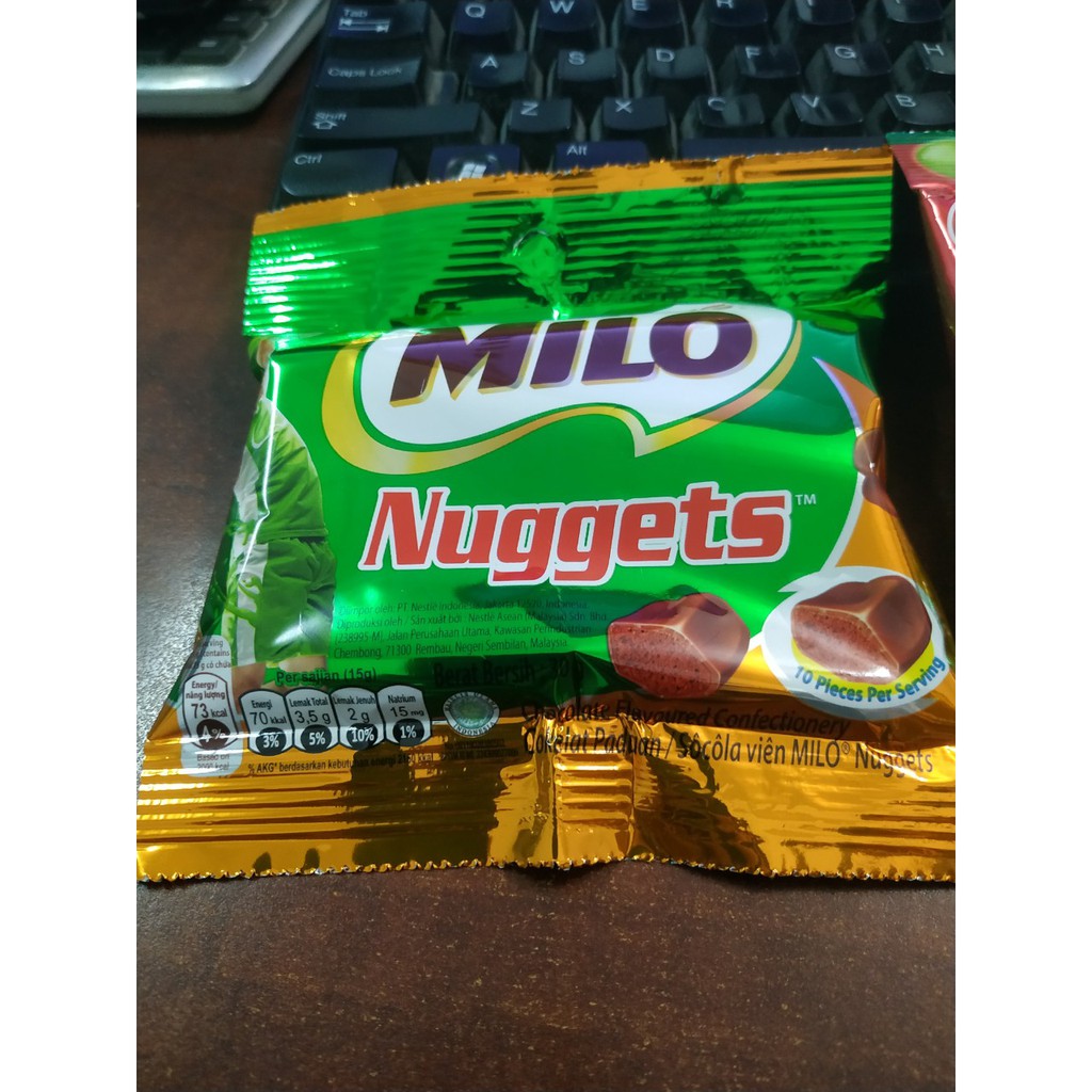Kitkat Cacao/Trà xanh/Milo Viên 25gr