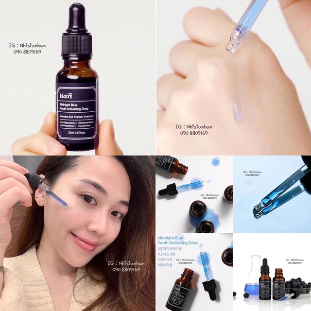 Serum Klairs Midnight Blue Youth Activating Drop