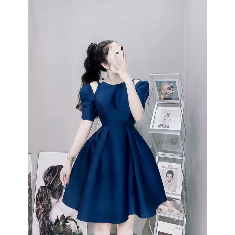 Đầm Xòe Dáng Ngắn Dự Tiệc Chất Tapta Sang Chảnh Mặc Đẹp Tôn Dáng [NEW UNISEX]