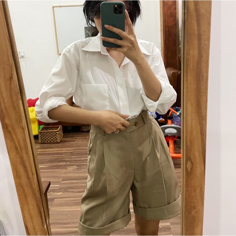 Quần Short nam nữ kaki
