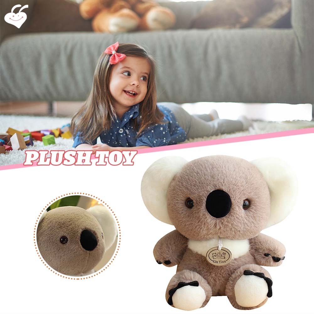Gấu Koala Nhồi Bông Mềm Mại Dễ Thương Kích Thước 20/28/35cm Dùng Để Trang Trí Nhà