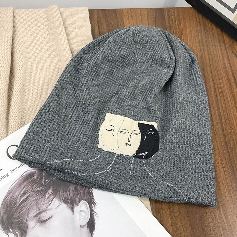 Mũ beanie vải phong cách hip hop Hàn Quốc thời trang cho nữ