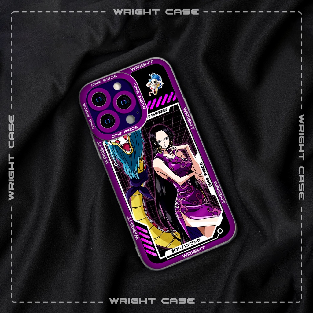 Ốp lưng iphone cạnh vuông Boa Hancock One Piece Wrightcase 6plus/7/8/8plus/x/xs/11/12/pro/max/plus/promax