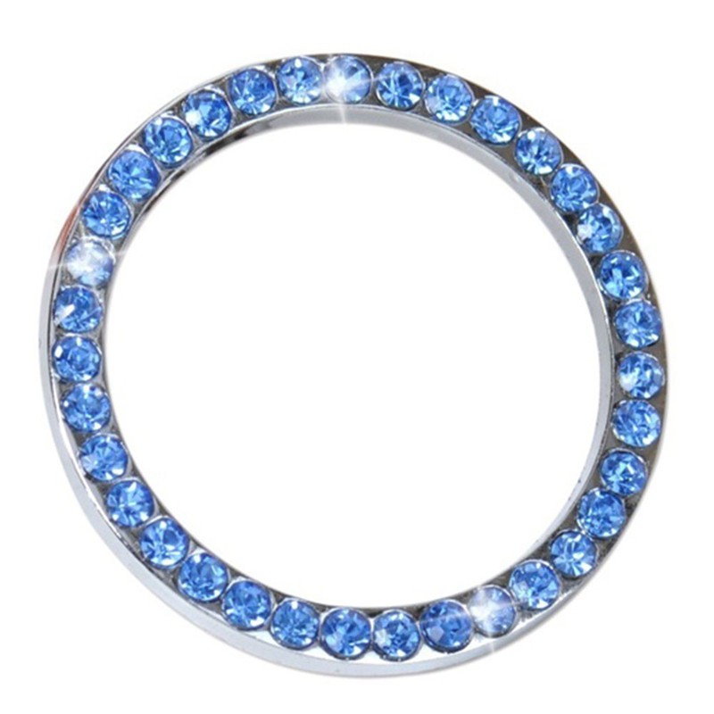 Vòng trang trí đính đá lấp lánh dành cho xe hơi