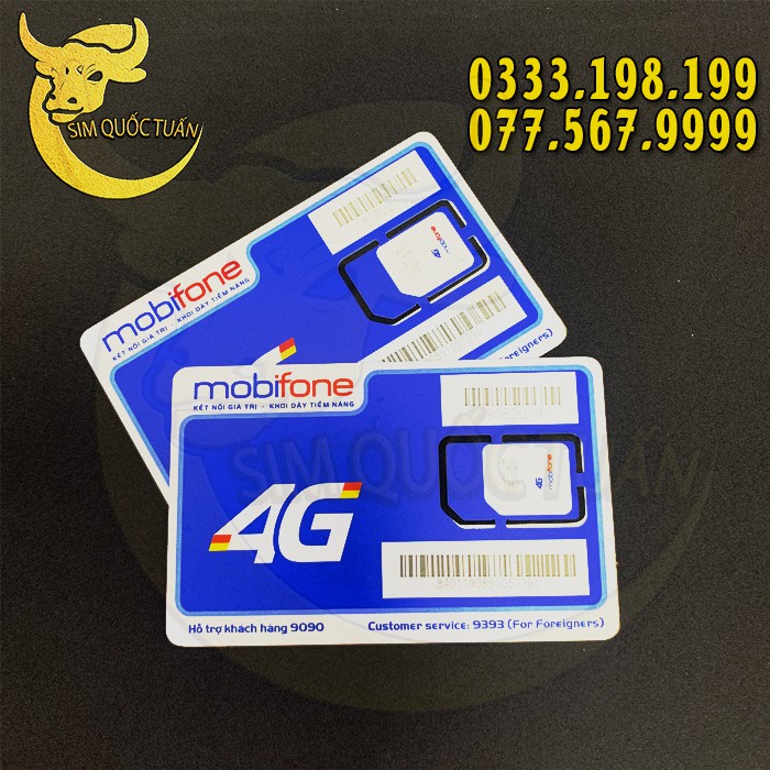 [Miễn phí 3 tháng đầu] SIM 4G MOBI C90N 120 GB/THÁNG + 1000 phút gọi nội mạng + 50 phút liên mạng