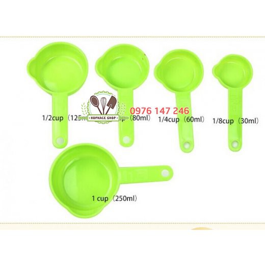 Bộ đo lường 11 muỗng tsp/cup