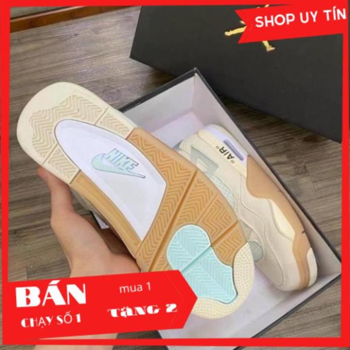 20Giày thể thao Jordan 4 OFF WHITE, giày thể thao nam nữ full phụ kiện