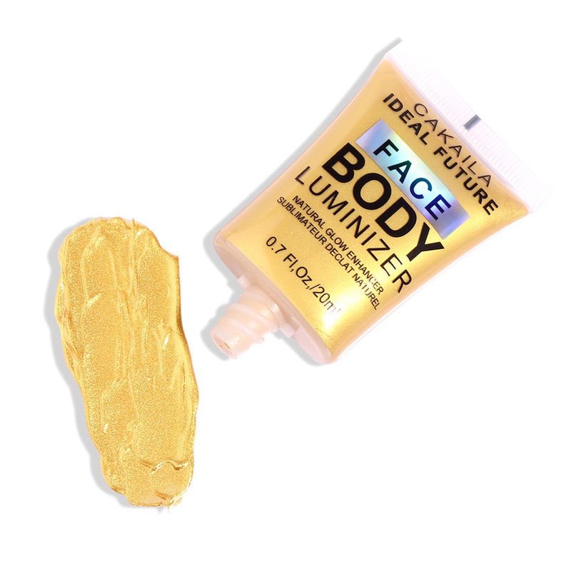 Kem Bắt Sáng Dạng Lỏng CAKAILA Chống Thấm Nước Và Mồ Hôi Lâu Trôi Tự Nhiên Không Vón Cục Có 3 Màu Lựa Chọn