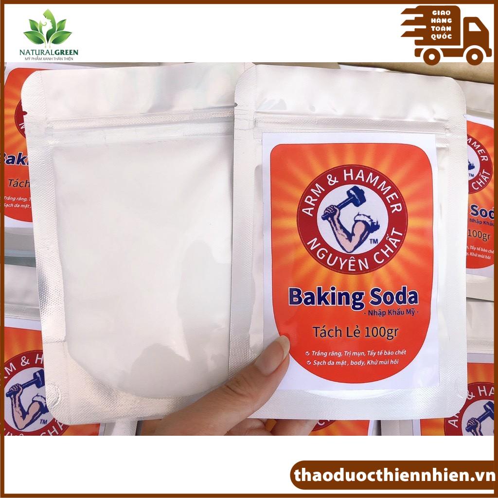 ( Tách lẻ 100gr ) Baking Soda ARM & HAMMER 100gr