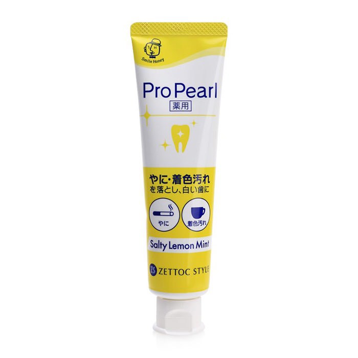 Kem đánh răng bạc hà siêu mát lạnh Nippon Zettoc Toothpaste ProPearl Super Cool Mint 100g (ZS)