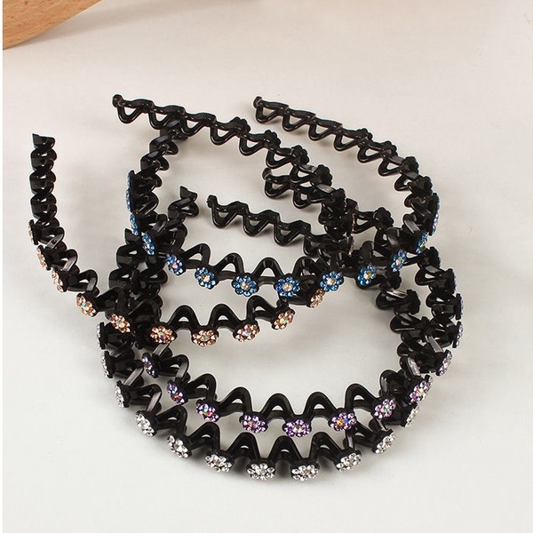 Băng Đô Gợn Sóng Đính Đá Thời Trang 2022