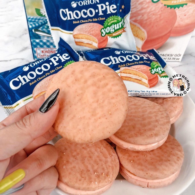 Bánh Chocopie Sữa Chua Yogurt Hộp 12 Cái