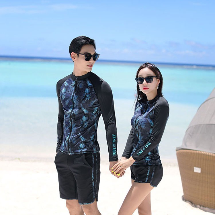 Đồ bơi nam tay dài dây kéo | BigBuy360 - bigbuy360.vn