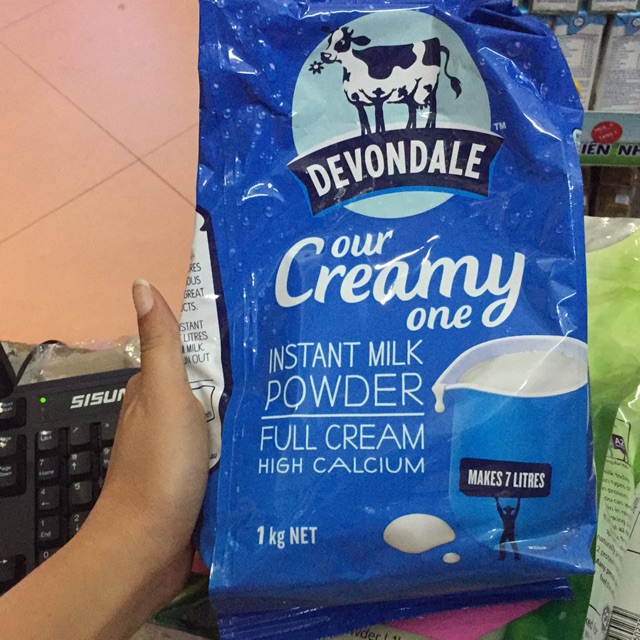 Sữa bột nguyên kem Devondale 1kg