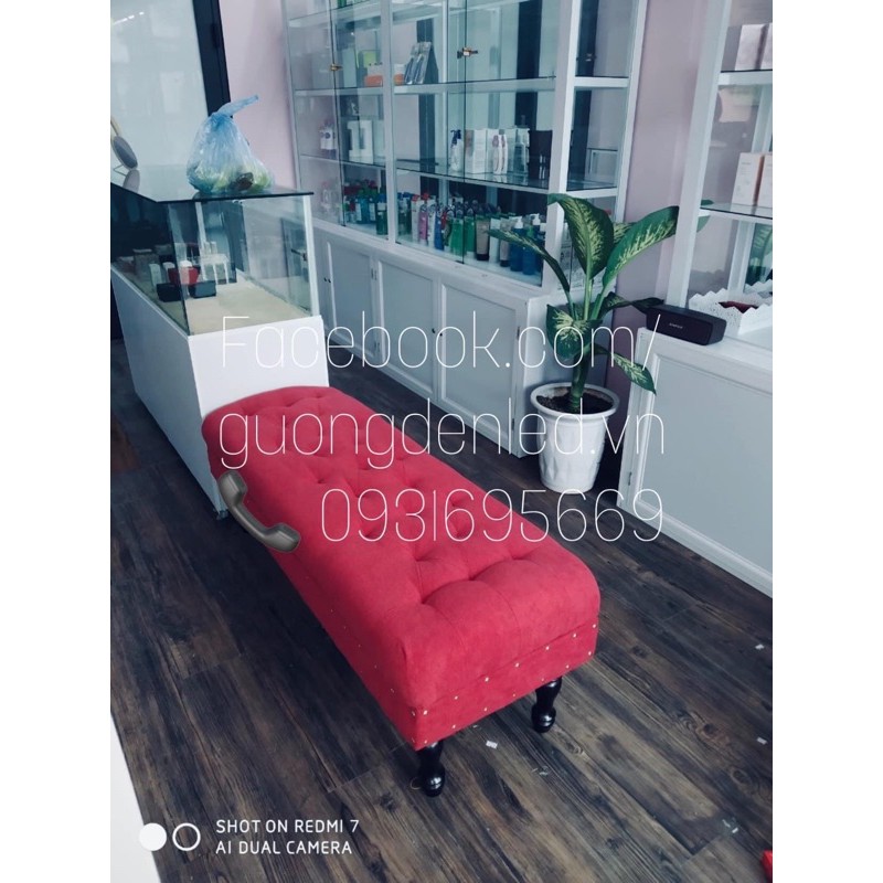 Ghế băng- ghế chờ - ghế sofa cho shop [CHÂN CAO]