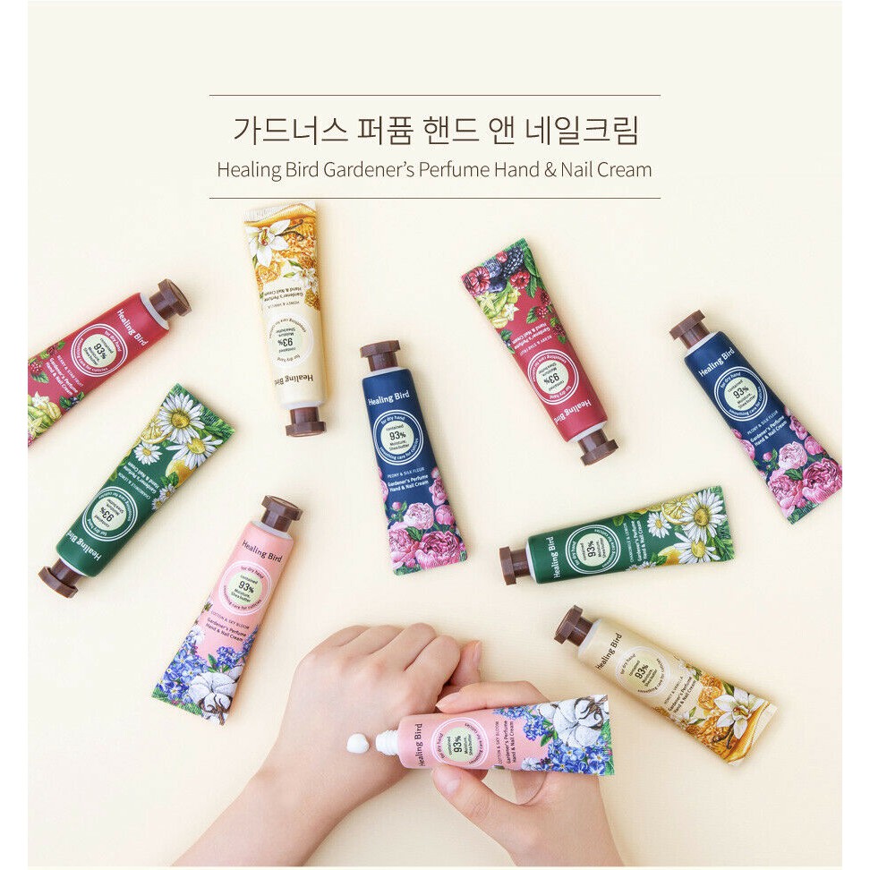 Kem Dưỡng Tay Healing Bird Gardener'S Perfume Hand & Nail Cream 30Ml | BigBuy360 - bigbuy360.vn