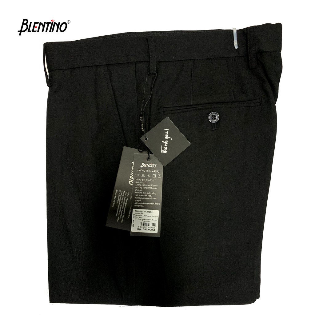 Quần tây nam form Regular ống vừa Blentino RQD03 Co Giãn Đa Chiều