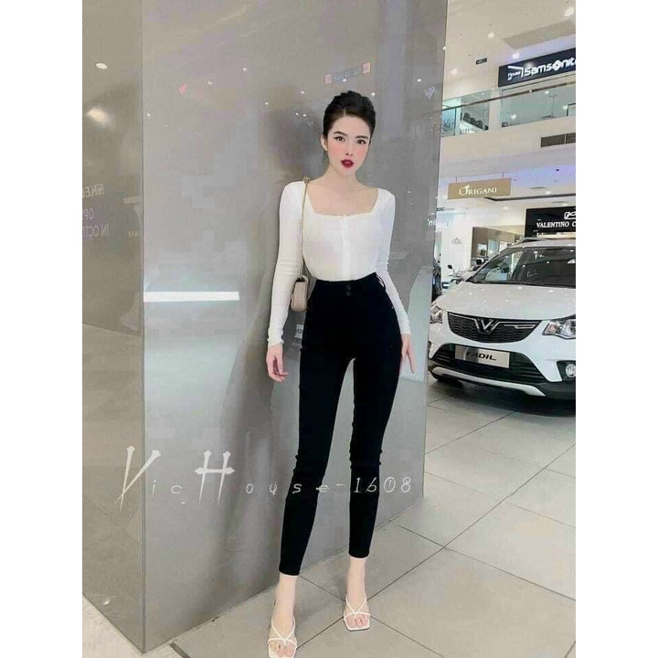 Quần legging, quần tregging nữ xuất Hàn dày đẹp xuất sắc
