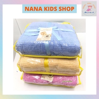 Chăn lưới xuất nga 4 mùa chống ngạt cho bé