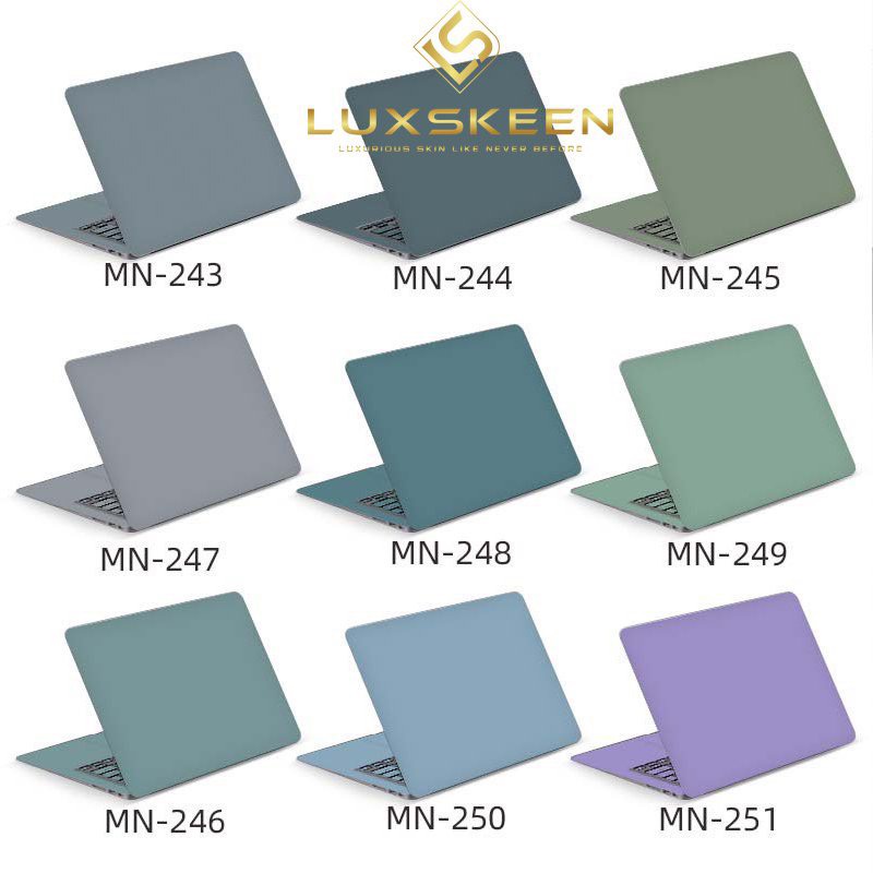 Miếng Dán Skin Laptop - Decal Dán cho Dell, Hp, Asus, Lenovo, Acer, MSI, Surface,Vaio, Macbook 15 6 inch MD 315 LUXSKEEN