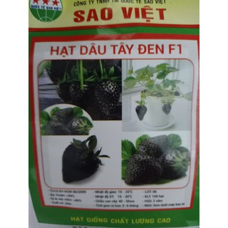 Hạt giống dâu tây đen