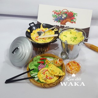 Bánh Xèo Mini Food 02-Bộ Đầy Đủ