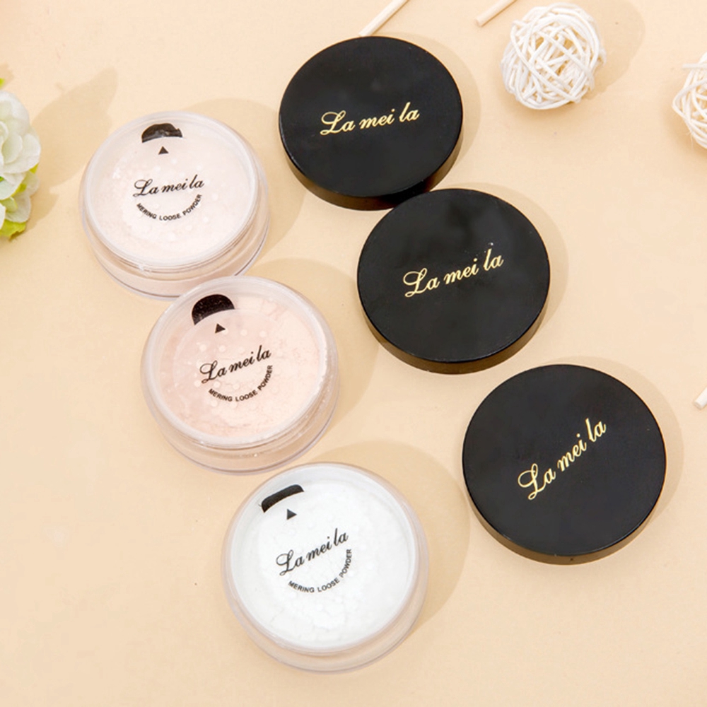 [Hàng mới về] Phấn phủ dạng bột Lameila kèm bông mút phủ phấn tiện lợi cho trang điểm | BigBuy360 - bigbuy360.vn