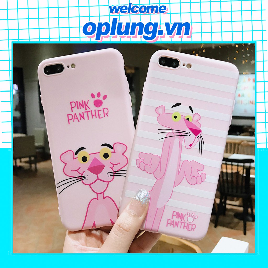 Ốp lưng iphone Pink Panther ip 6 6s 7 8 Plus X XS Max XR 11 pro max 12 12pro 12mini 12promã - oplung.vn n (a111)