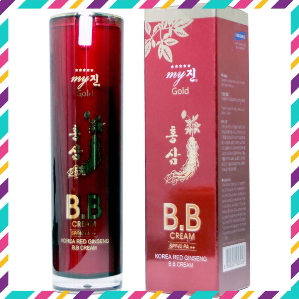 Kem Nền BB Cream Hồng Sâm Đỏ My Gold SPF45 PA++ 40ml