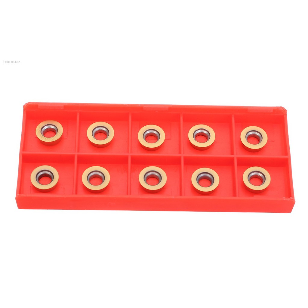 Set cán dao tiện SRAPR1616H10 và 10 chip dao tiện tròn RPMT10T3MO
