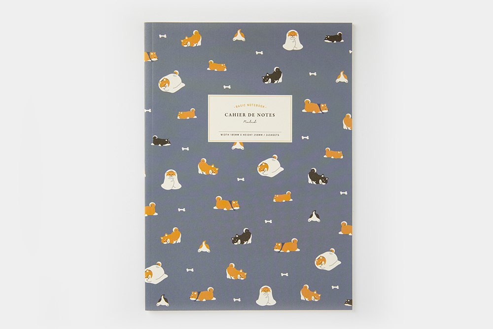 Sổ Ghi Chú ARTBOX Hàn Quốc In Họa Tiết Chó Shiba Dễ Thương Tiện Dụng