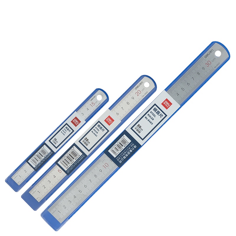 Thước Đo Lường Bằng Thép Không Gỉ Độ Dày Cao 15 CM 20 CM 30 CM