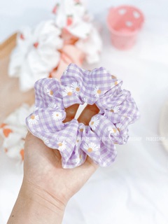 Scrunchies , dây buộc tóc , cột tóc , vòng tay