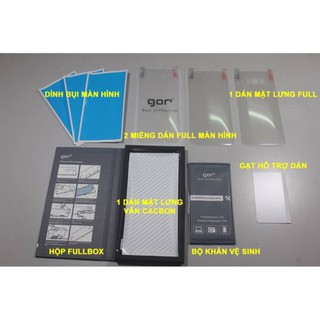 Hộp 4 miếng dán gor cho samsung galaxy s8 plus