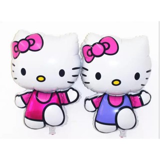 bóng nhôm hình kitty, đôremon, chuột mickey, siêu nhân, khỉ cỡ to