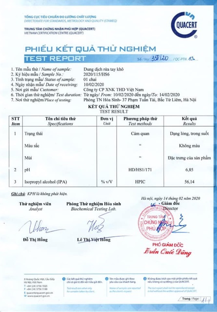 Rửa tay khô hữu cơ Vgreen 100ml | BigBuy360 - bigbuy360.vn