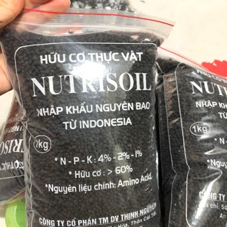 12kg phân bón hữu cơ Nutrisoil cao cấp