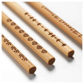 Đũa tre ikea ( vỉ 4 đôi )