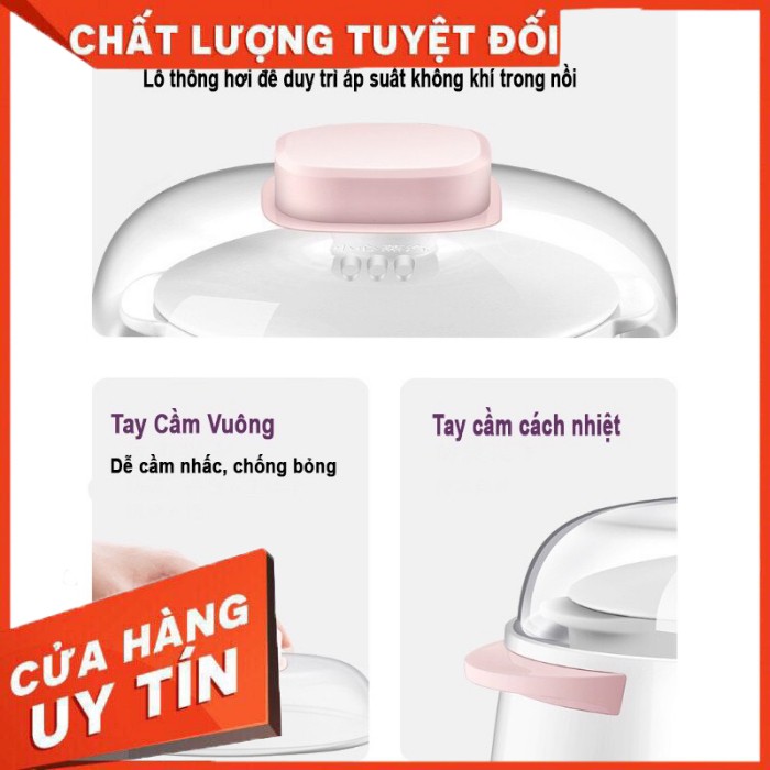 Nồi Kho Cá - Hầm Xương - Nấu Cháo Chậm Cách Thủy