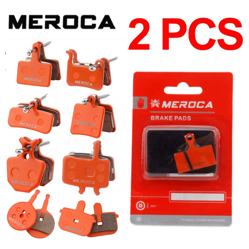 MEROCA Má Phanh Bằng Nhựa Resin Cho Xe Đạp Leo Núi Má Phanh Đĩa Thủy Lực MTB Phụ Kiện Đạp Xe