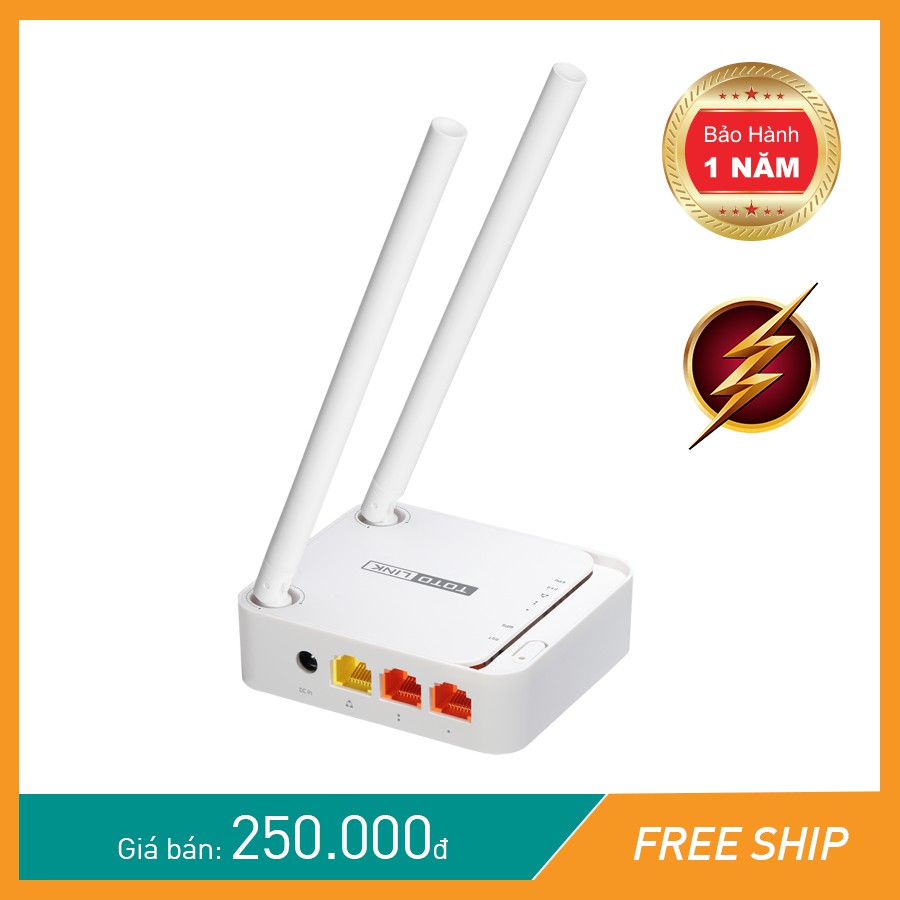 [Chính Hãng] Bộ Phát WiFi TOTOLINK N200RE-V3, Bộ Phát Wifi Chuẩn N Tốc Độ 300Mbps