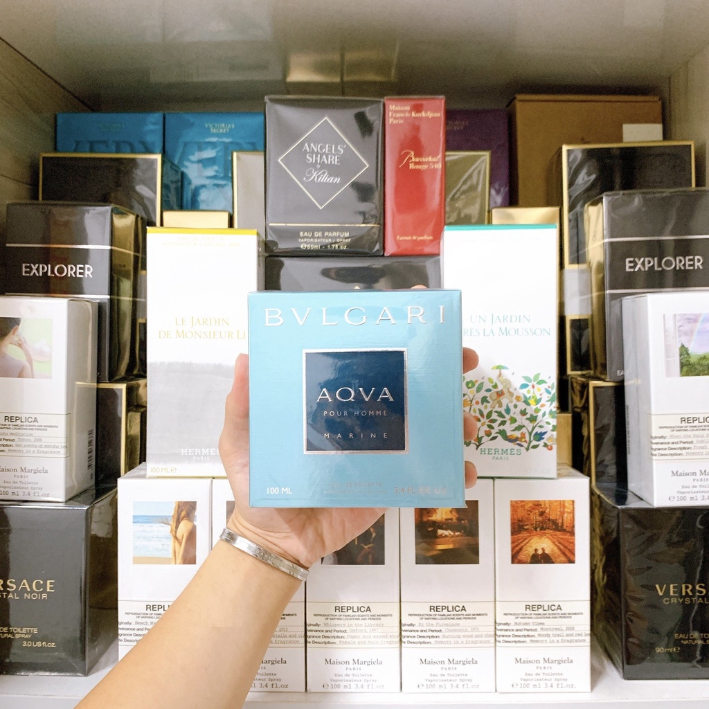 🎁 Tặng mini 4,5ml 🎁 HOÀN TIỀN 100% nếu FAKE - Nước hoa Aqva pour Homme Marine EDT 100ml - Bvlgari - FULLSEAL