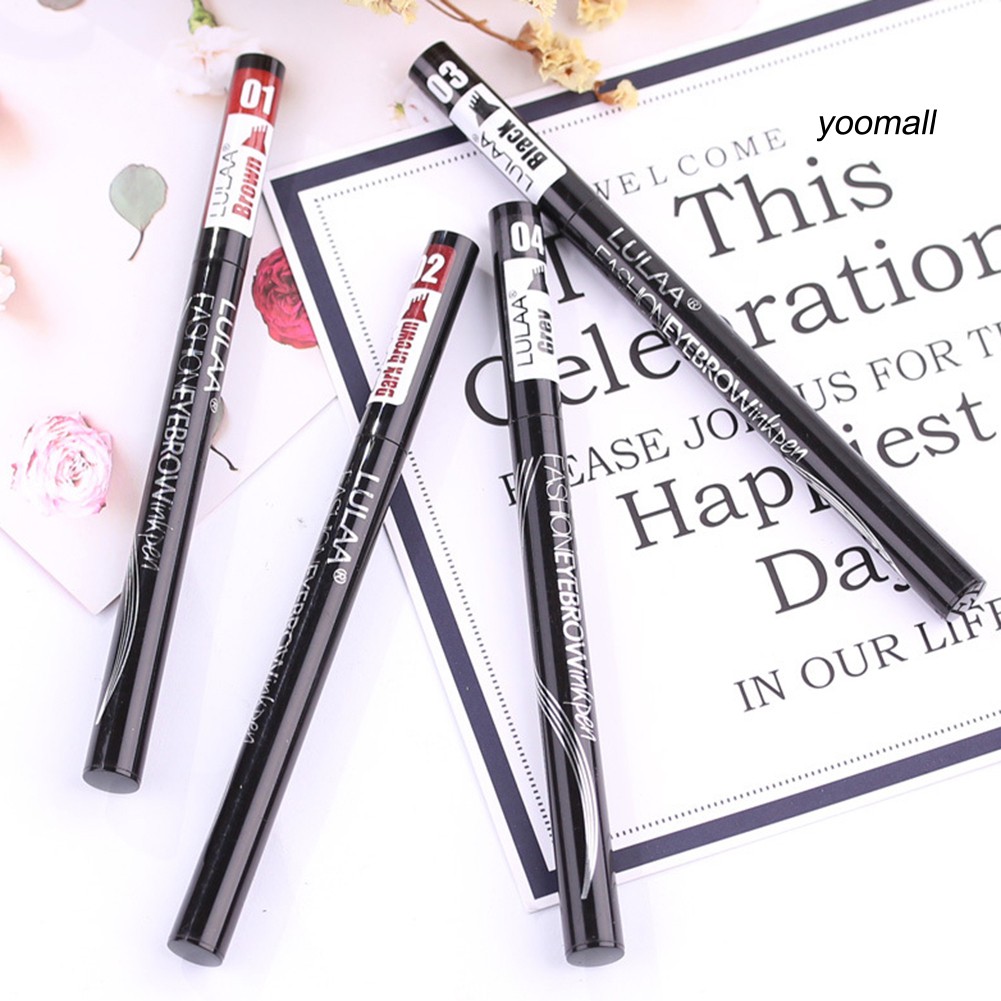 [Hàng mới về] Kẻ Chân Mày Lulaa Chống Thấm Nước Trang Điểm Tự Nhiên Lâu Trôi Chất Lượng Cao