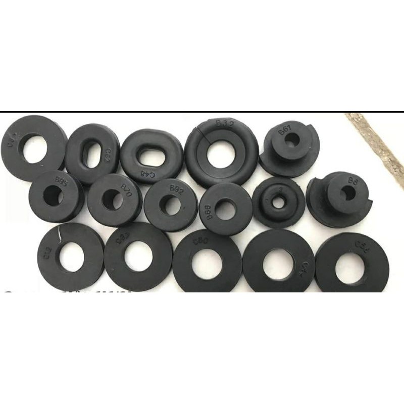 Bộ 16 cao su lắp ghi đông, dàn áo xe DREAM zin honda