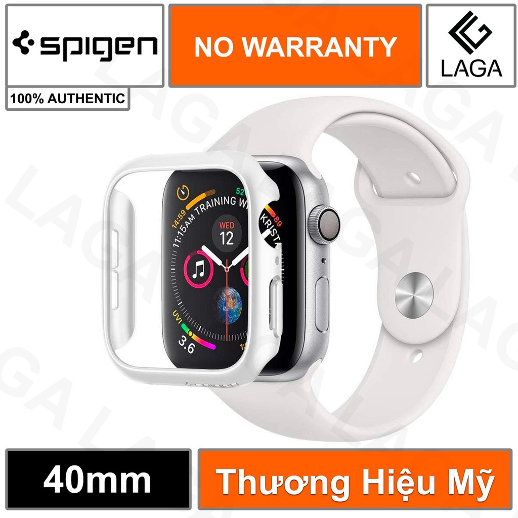 Ốp Lưng Apple Watch 40mm / 44mm Spigen Thin Fit Series SE/6/5/4