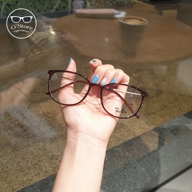 Gọng kính cận nữ nhựa mảnh càng kim loại 872 | BigBuy360 - bigbuy360.vn