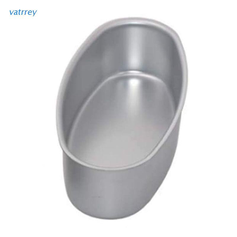 Khuôn Làm Bánh Hình Oval 8 Inch Bằng Hợp Kim Nhôm Chống Dính Tiện Dụng