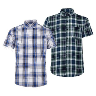Combo 2 áo sơ mi nam sọc caro ls07